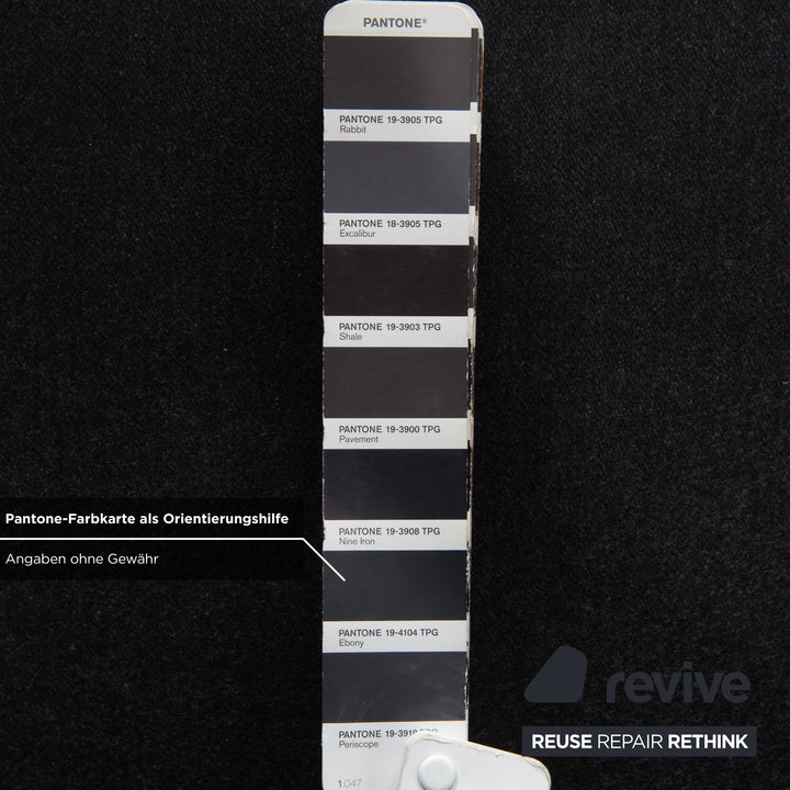 BoConcept Pravo Fabric Two-Seater Sofa Dark Grey Couch with Electric Function