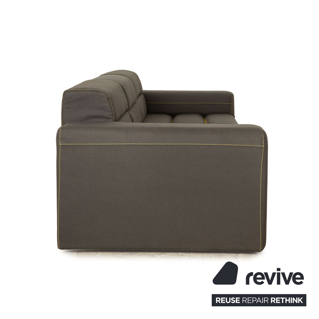 BoConcept Smartville Stoff Dreisitzer Grau Sofa Couch