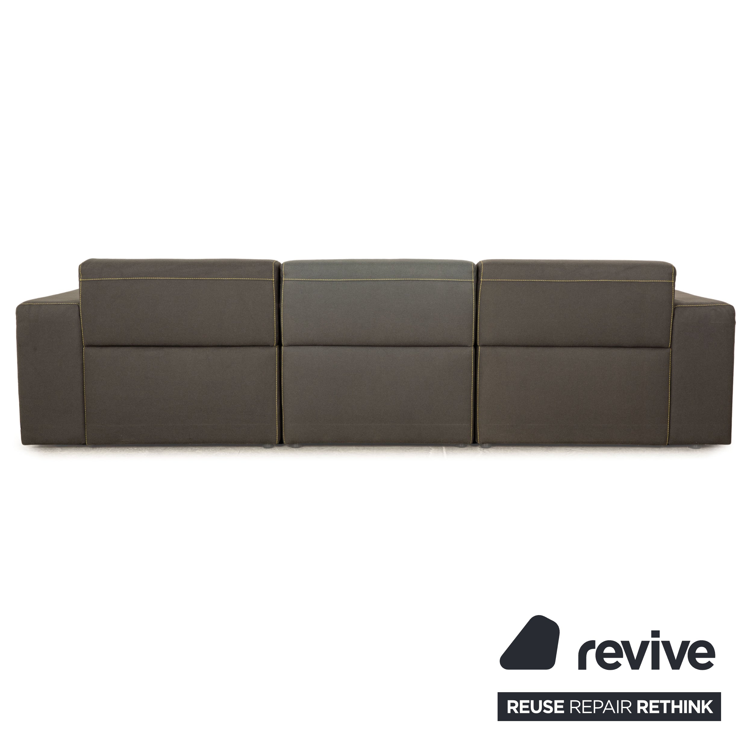 BoConcept Smartville Stoff Dreisitzer Grau Sofa Couch