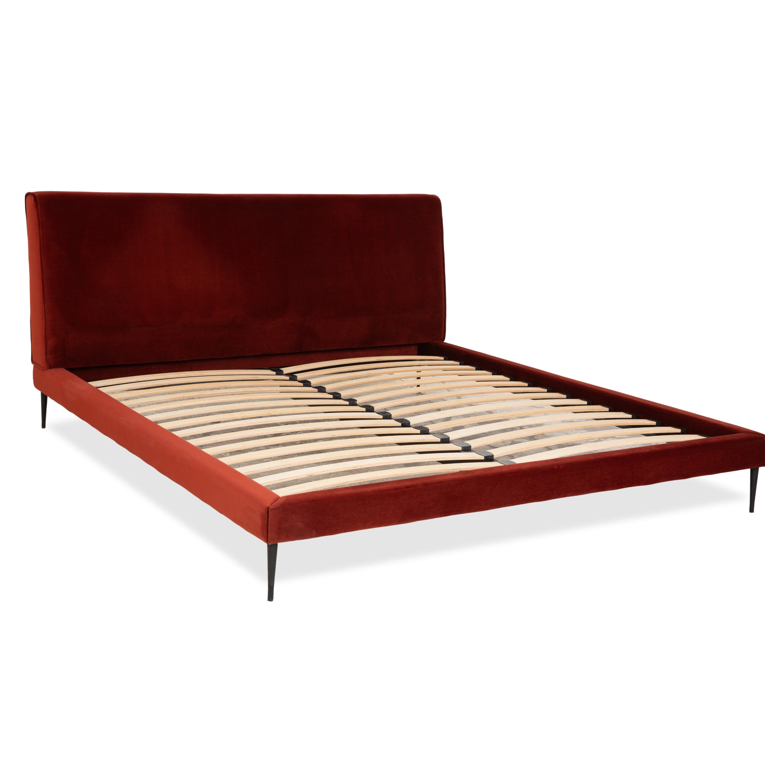 BoConcept Stoff Bett Rot 180x200