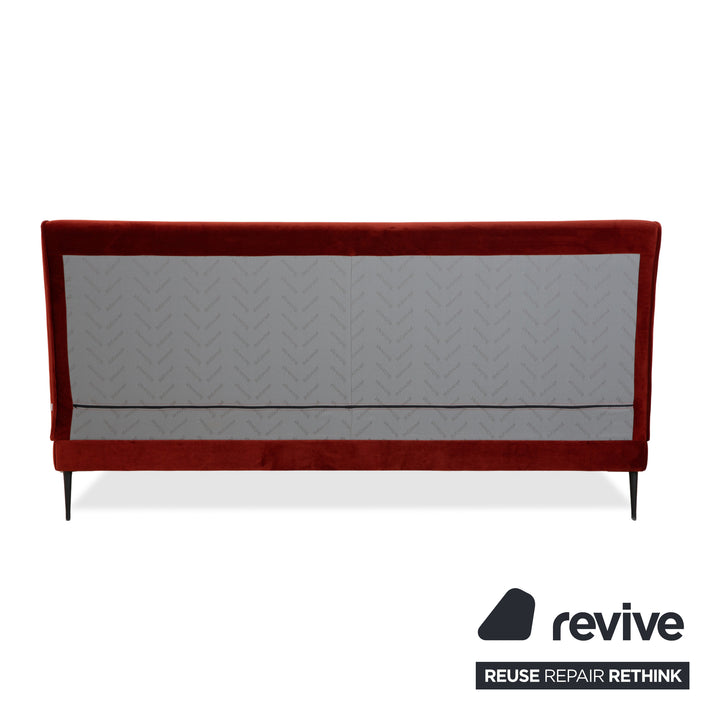 BoConcept Stoff Bett Rot 180x200