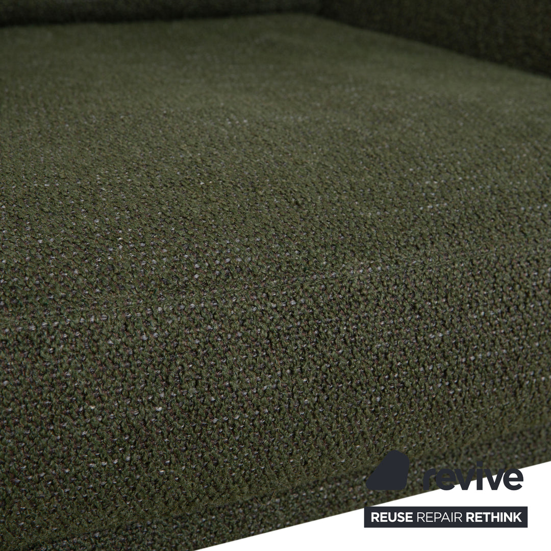 BoConcept Stoff Dreisitzer Grün Sofa Couch