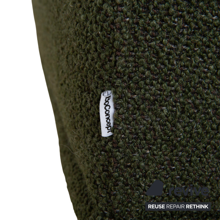 BoConcept Stoff Dreisitzer Grün Sofa Couch