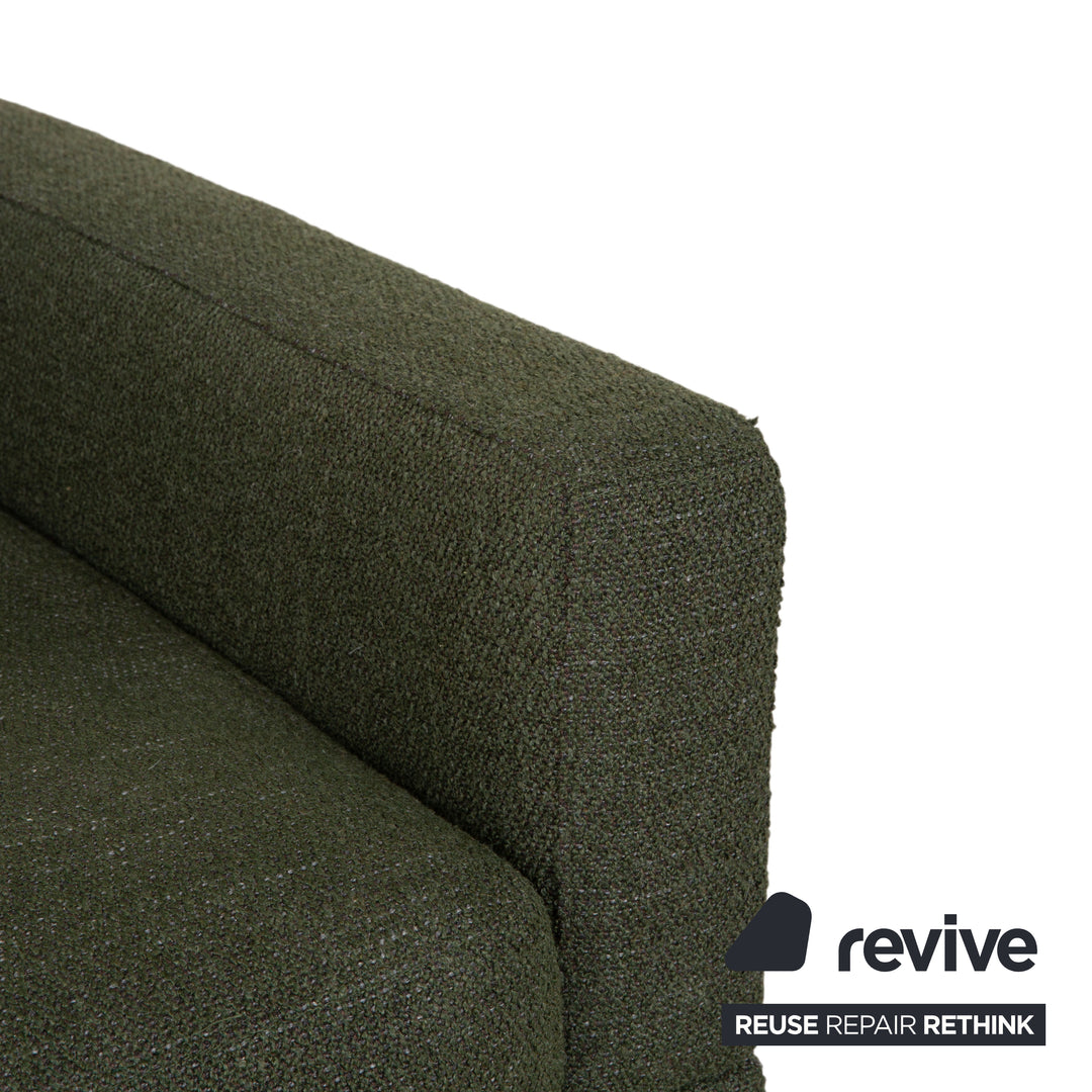 BoConcept Stoff Dreisitzer Grün Sofa Couch