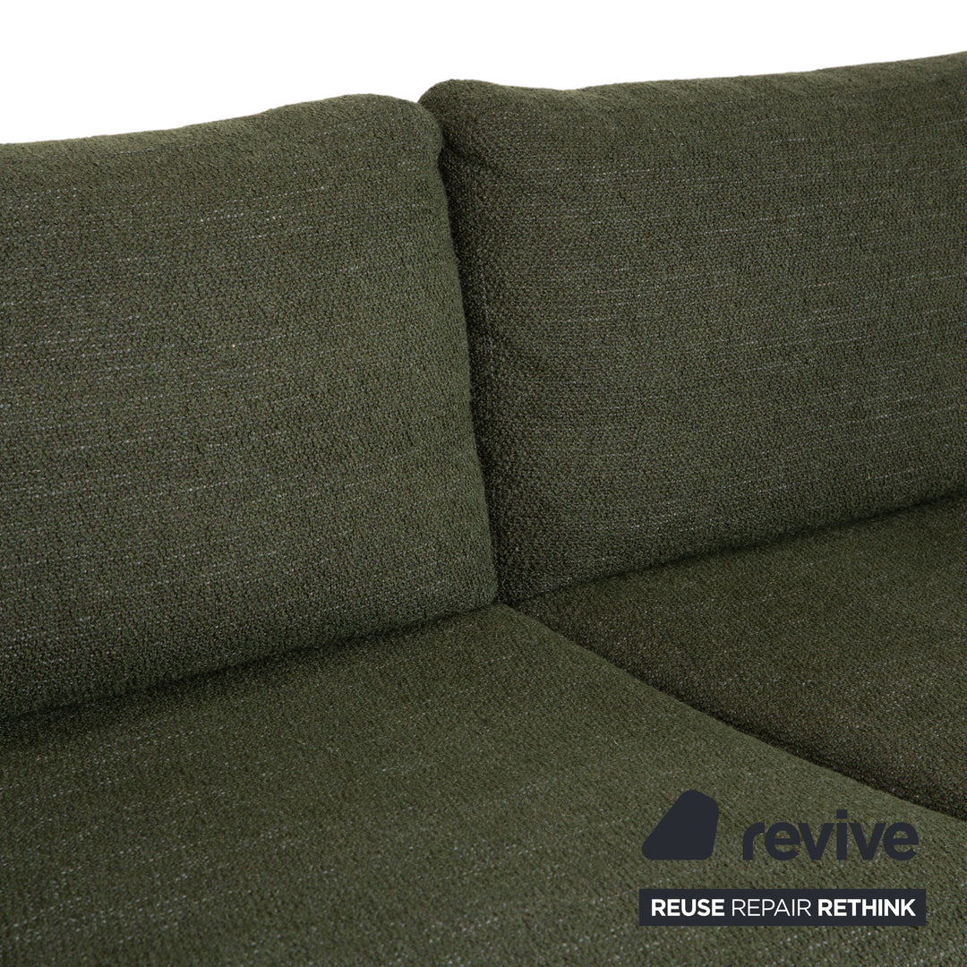 BoConcept Stoff Dreisitzer Grün Sofa Couch