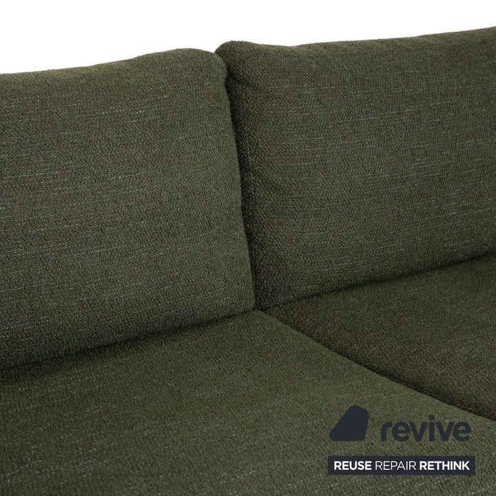 BoConcept Stoff Dreisitzer Grün Sofa Couch