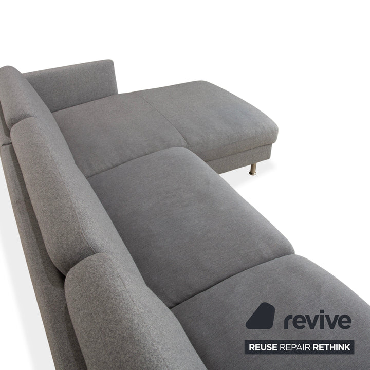 BoConcept Stoff Ecksofa Grau Sofa Couch