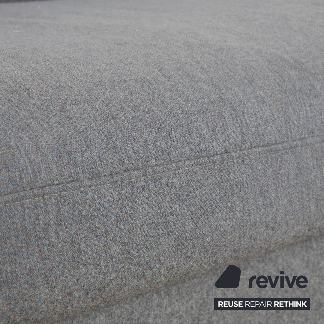 BoConcept fabric corner sofa grey sofa couch