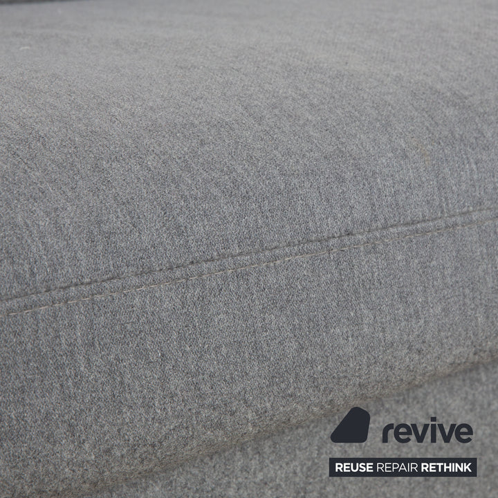 BoConcept fabric corner sofa grey sofa couch