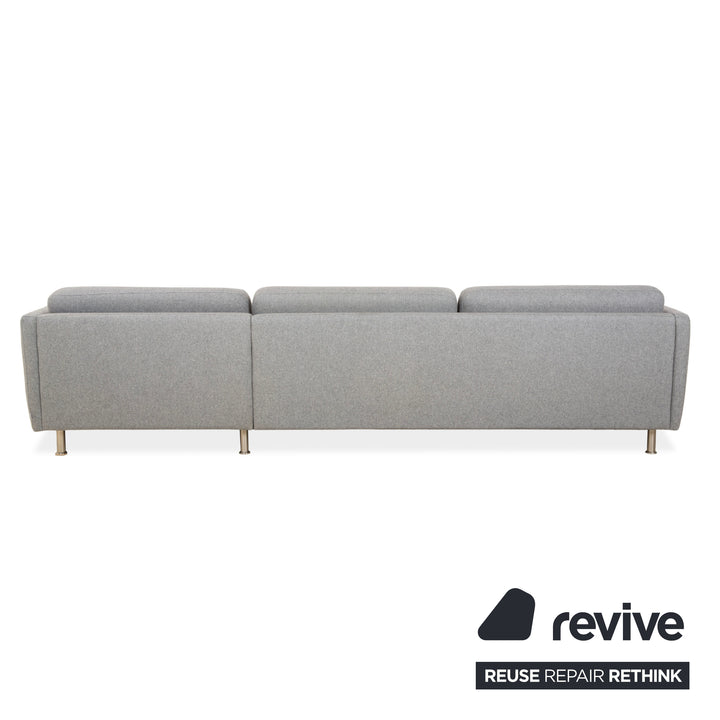 BoConcept Stoff Ecksofa Grau Sofa Couch