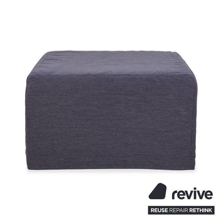 Pouf-lit en tissu BoConcept xtra gris à fonction manuelle
