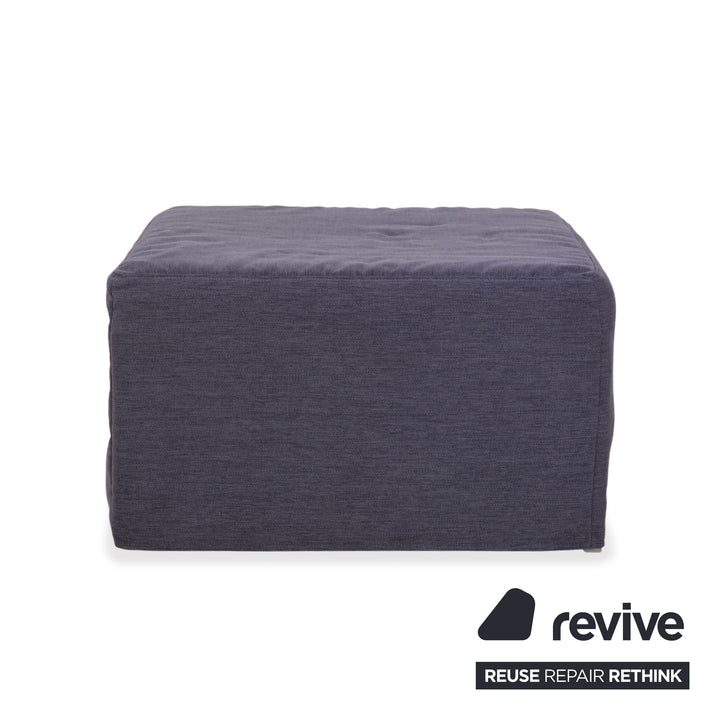 Pouf-lit en tissu BoConcept xtra gris à fonction manuelle