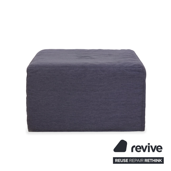 Pouf-lit en tissu BoConcept xtra gris à fonction manuelle