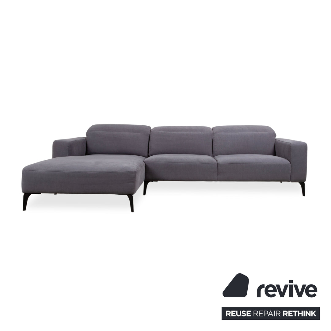 BoConcept Zürich Stoff Ecksofa Grau Sofa Couch