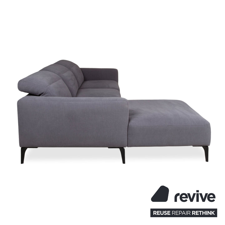 BoConcept Zürich Stoff Ecksofa Grau Sofa Couch