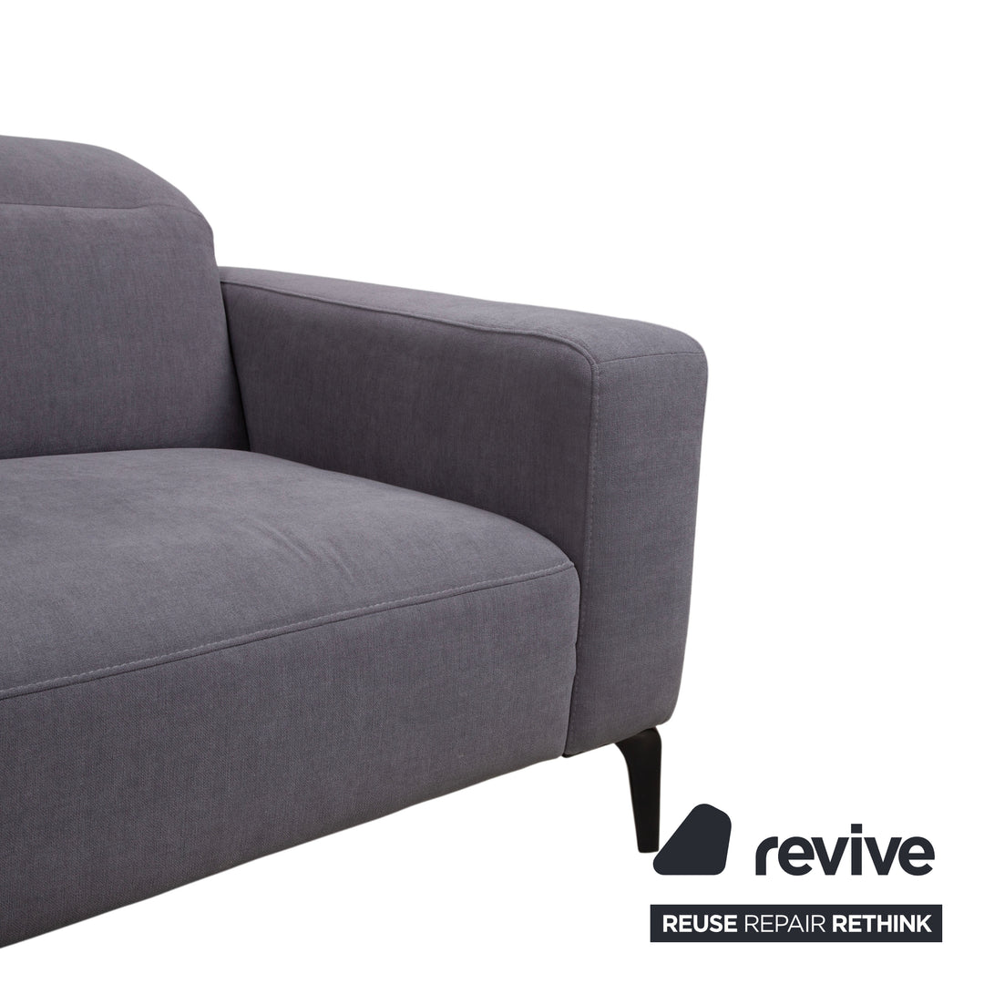 BoConcept Zürich Stoff Ecksofa Grau Sofa Couch