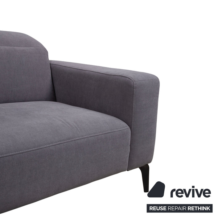 BoConcept Zürich Stoff Ecksofa Grau Sofa Couch