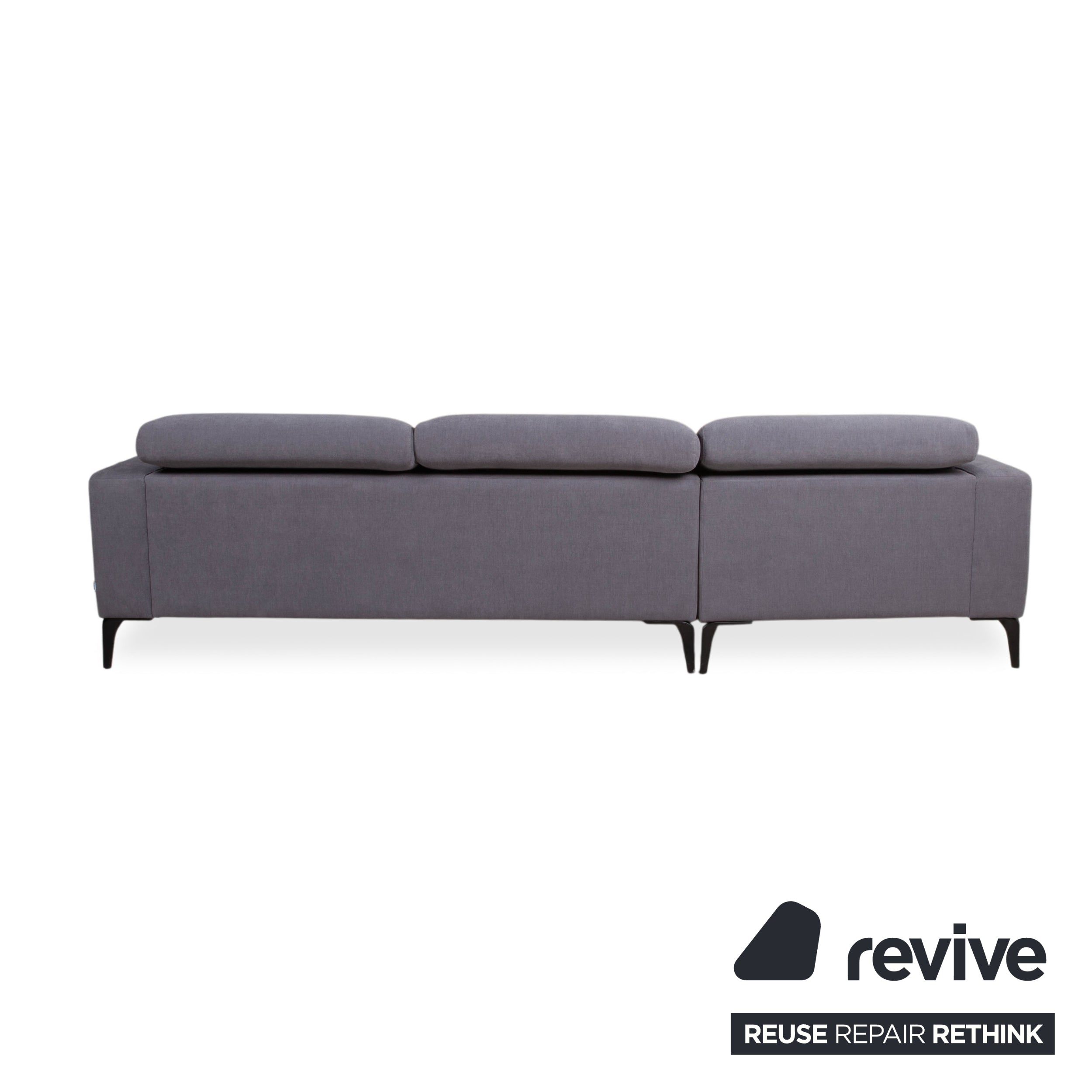BoConcept Zürich Stoff Ecksofa Grau Sofa Couch