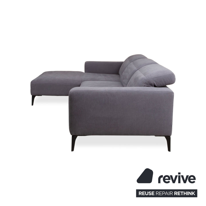 BoConcept Zürich Stoff Ecksofa Grau Sofa Couch