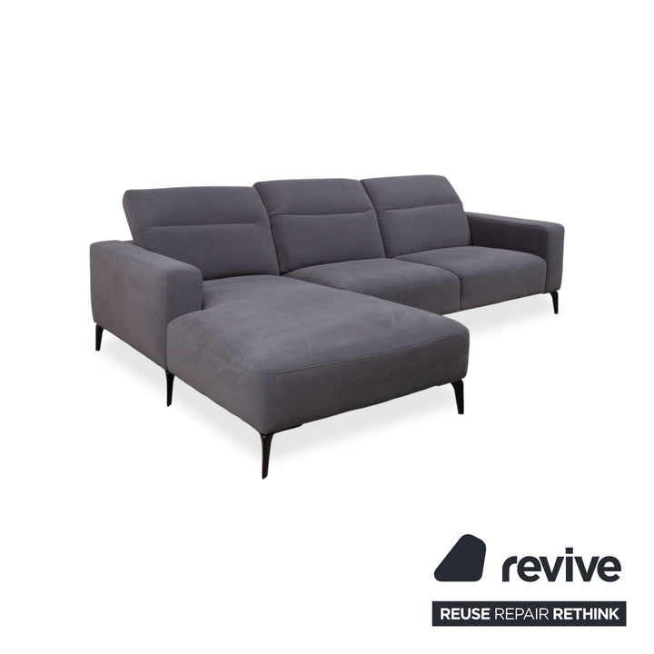 BoConcept Zürich Stoff Ecksofa Grau Sofa Couch