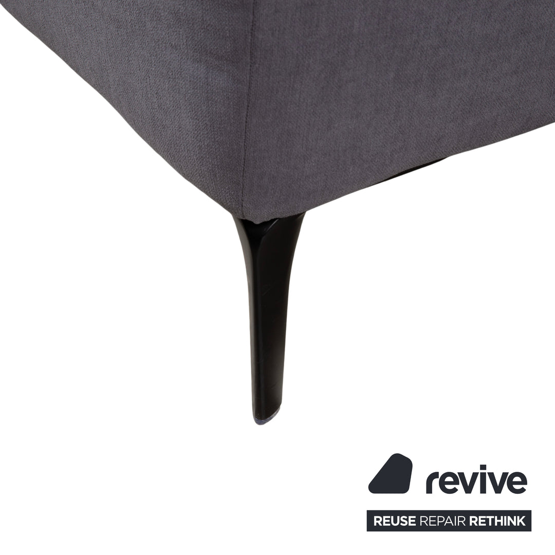 BoConcept Zürich Stoff Ecksofa Grau Sofa Couch