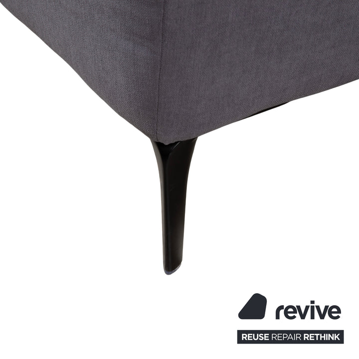 BoConcept Zürich Stoff Ecksofa Grau Sofa Couch