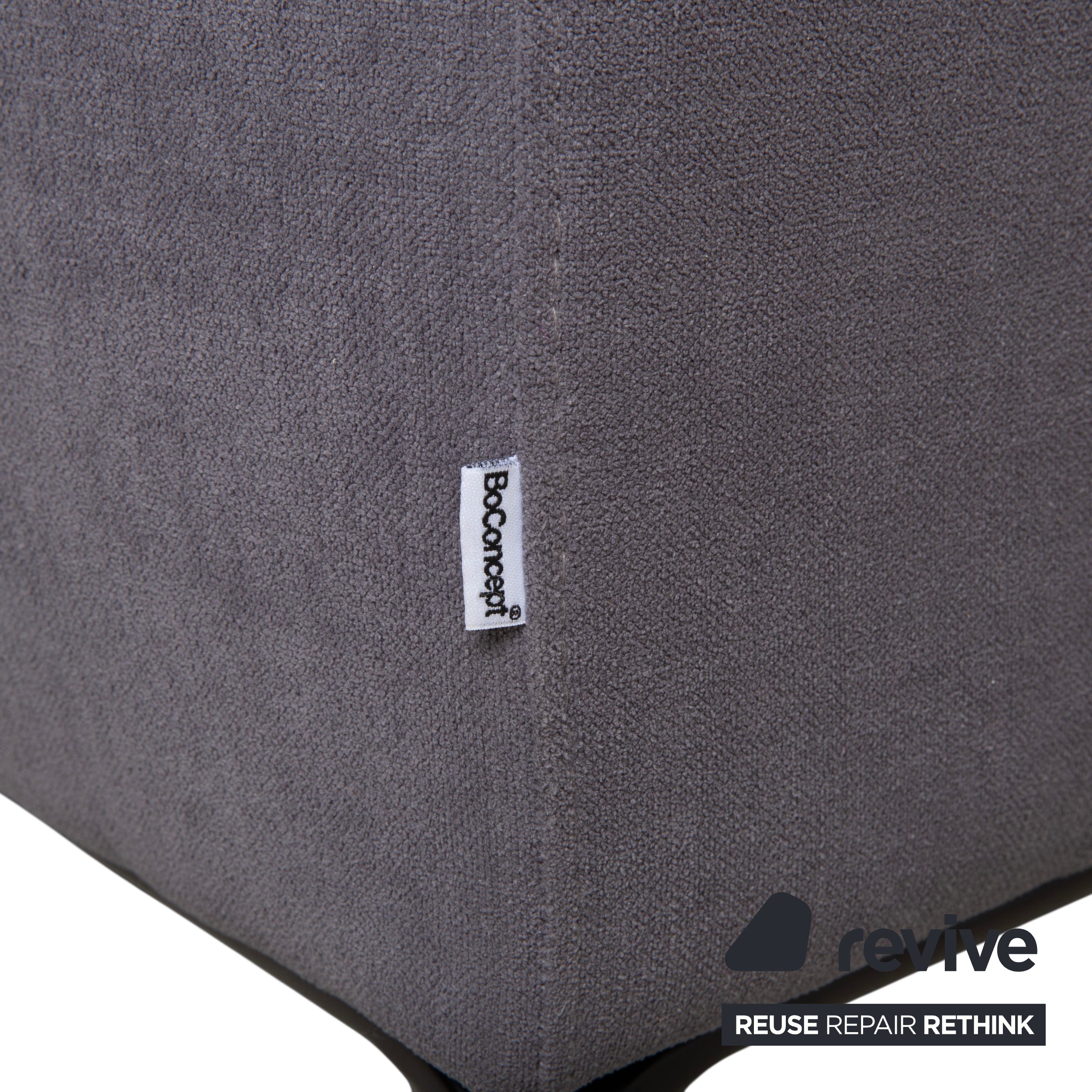 BoConcept Zürich Stoff Ecksofa Grau Sofa Couch