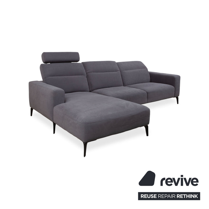 BoConcept Zürich Stoff Ecksofa Grau Sofa Couch