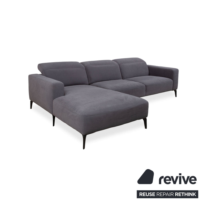 BoConcept Zürich Stoff Ecksofa Grau Sofa Couch