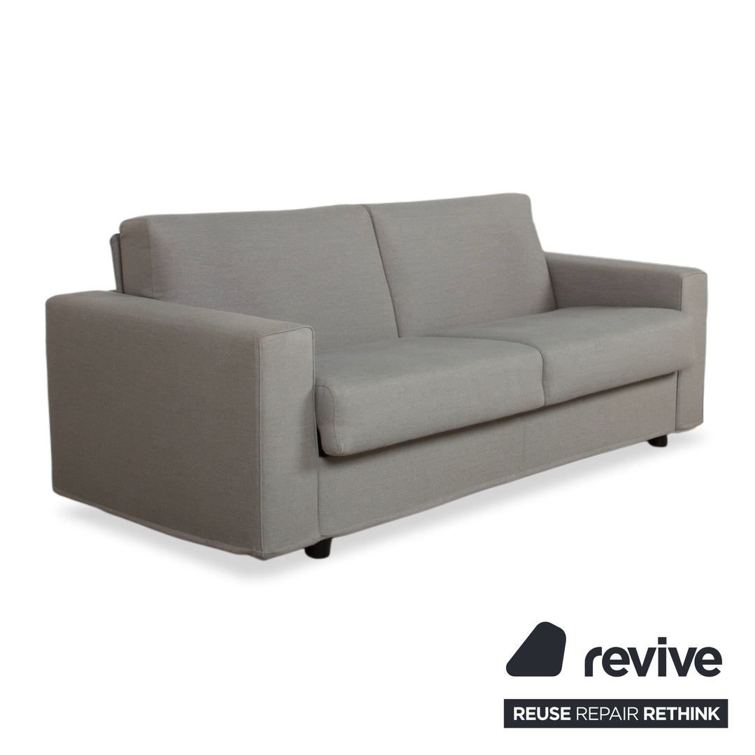 Bodema Joao Two-Seater Fabric Grey by Danilo Bonfanti Manual Function Sofa Bed