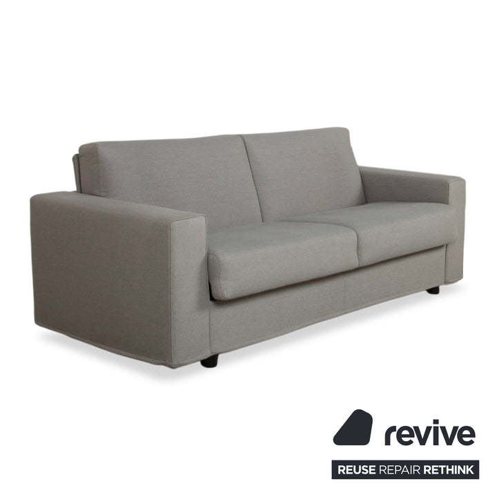 Bodema Joao Two-Seater Fabric Grey by Danilo Bonfanti Manual Function Sofa Bed