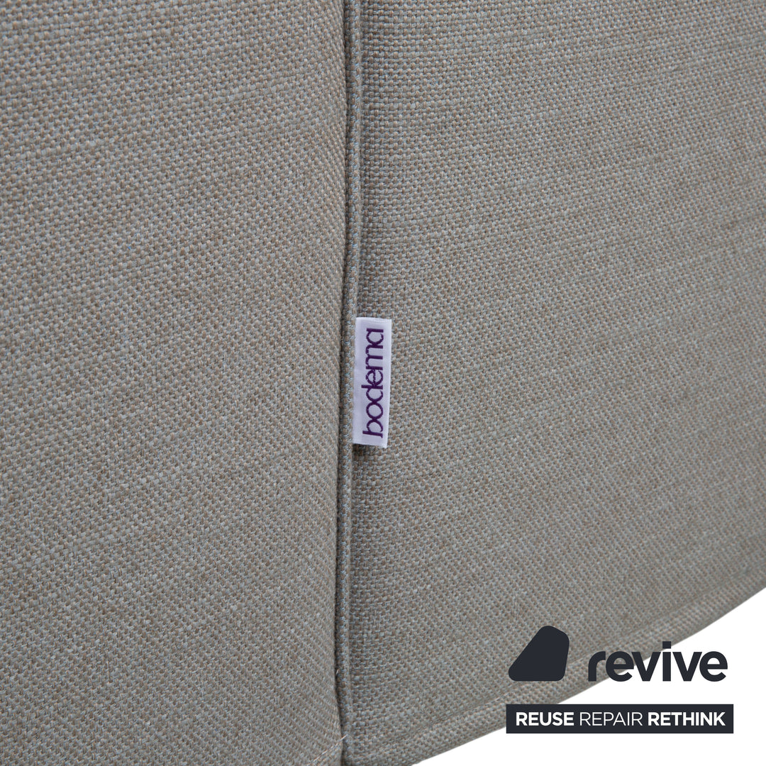 Bodema Joao Two-Seater Fabric Grey by Danilo Bonfanti Manual Function Sofa Bed