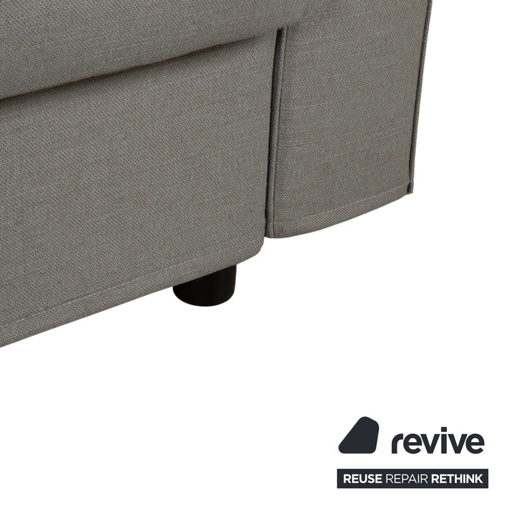 Bodema Joao Two-Seater Fabric Grey by Danilo Bonfanti Manual Function Sofa Bed