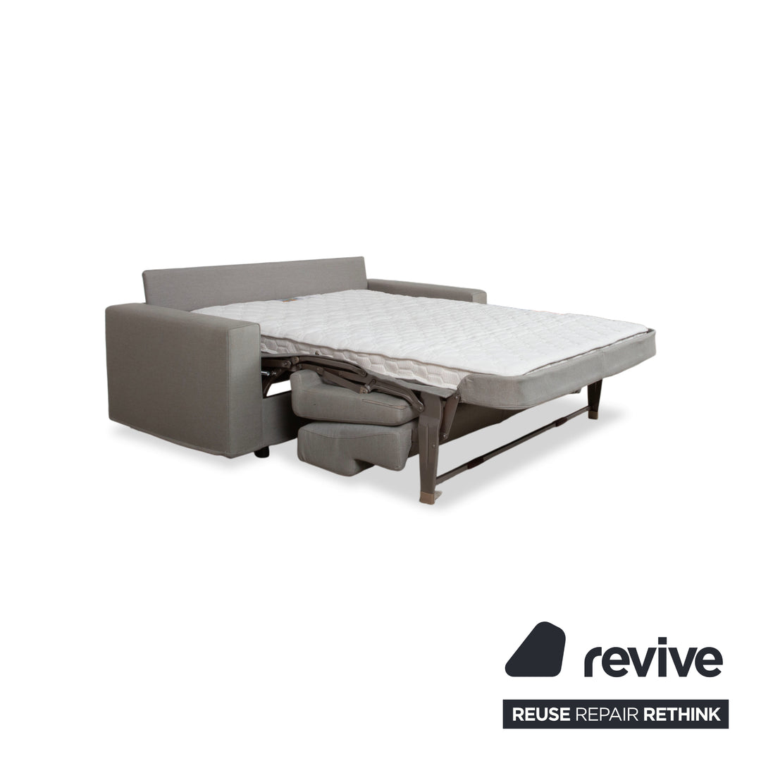 Bodema Joao Two-Seater Fabric Grey by Danilo Bonfanti Manual Function Sofa Bed