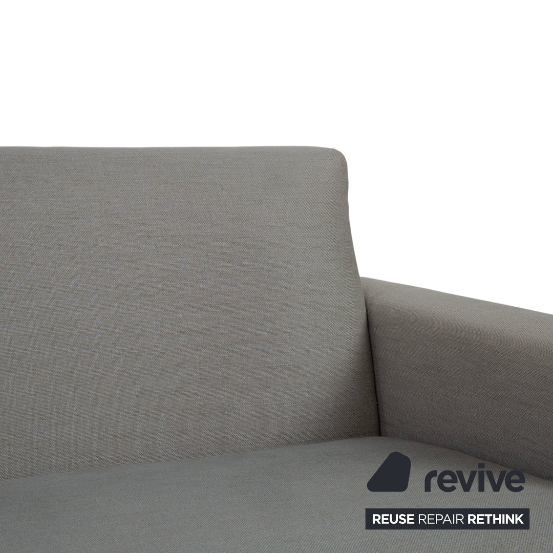 Bodema Joao Two-Seater Fabric Grey by Danilo Bonfanti Manual Function Sofa Bed