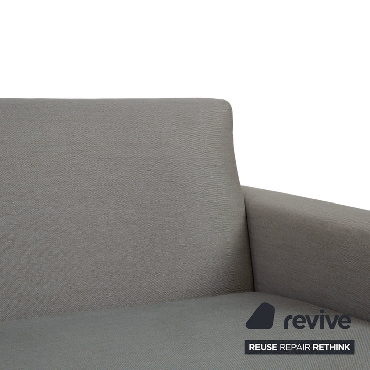 Bodema Joao Two-Seater Fabric Grey by Danilo Bonfanti Manual Function Sofa Bed