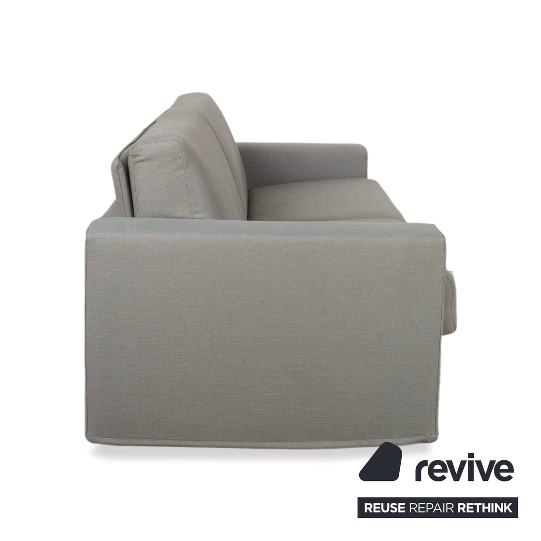 Bodema Joao Two-Seater Fabric Grey by Danilo Bonfanti Manual Function Sofa Bed