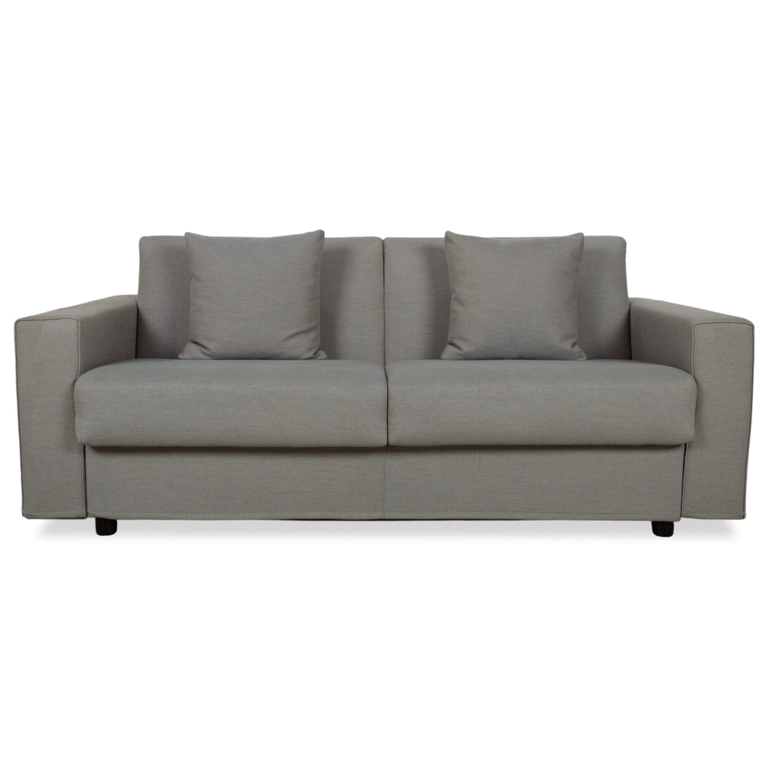 Bodema Joao Two-Seater Fabric Grey by Danilo Bonfanti Manual Function Sofa Bed