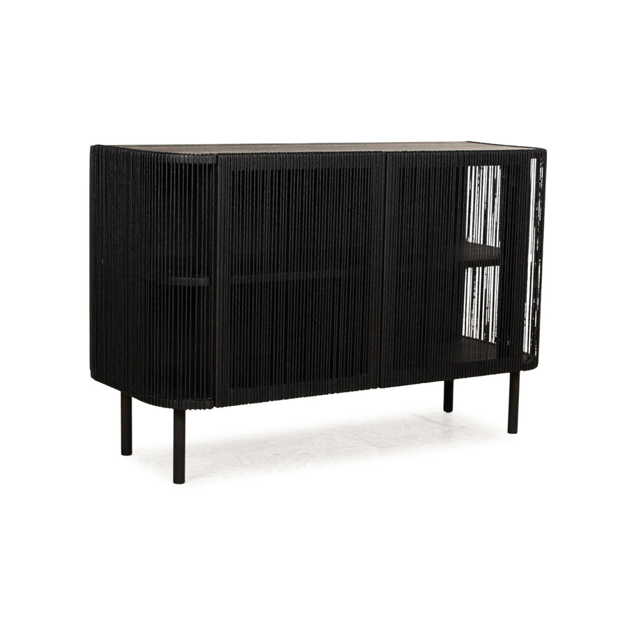 Buffet en bois massif Bolia noir