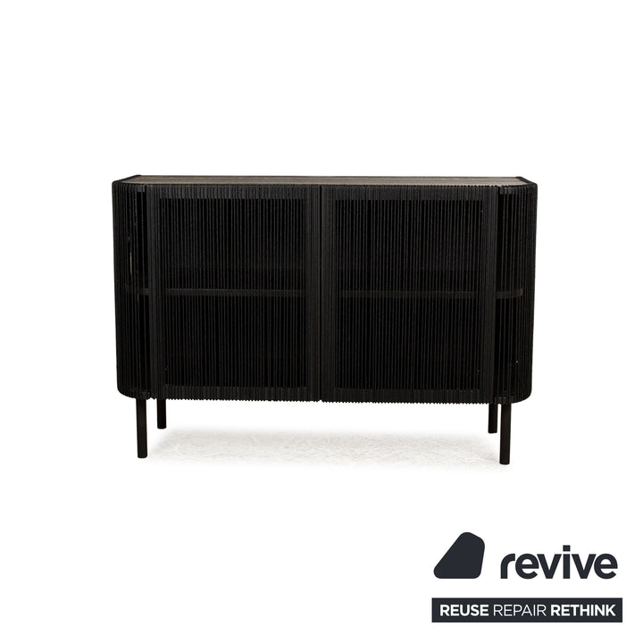 Buffet en bois massif Bolia noir