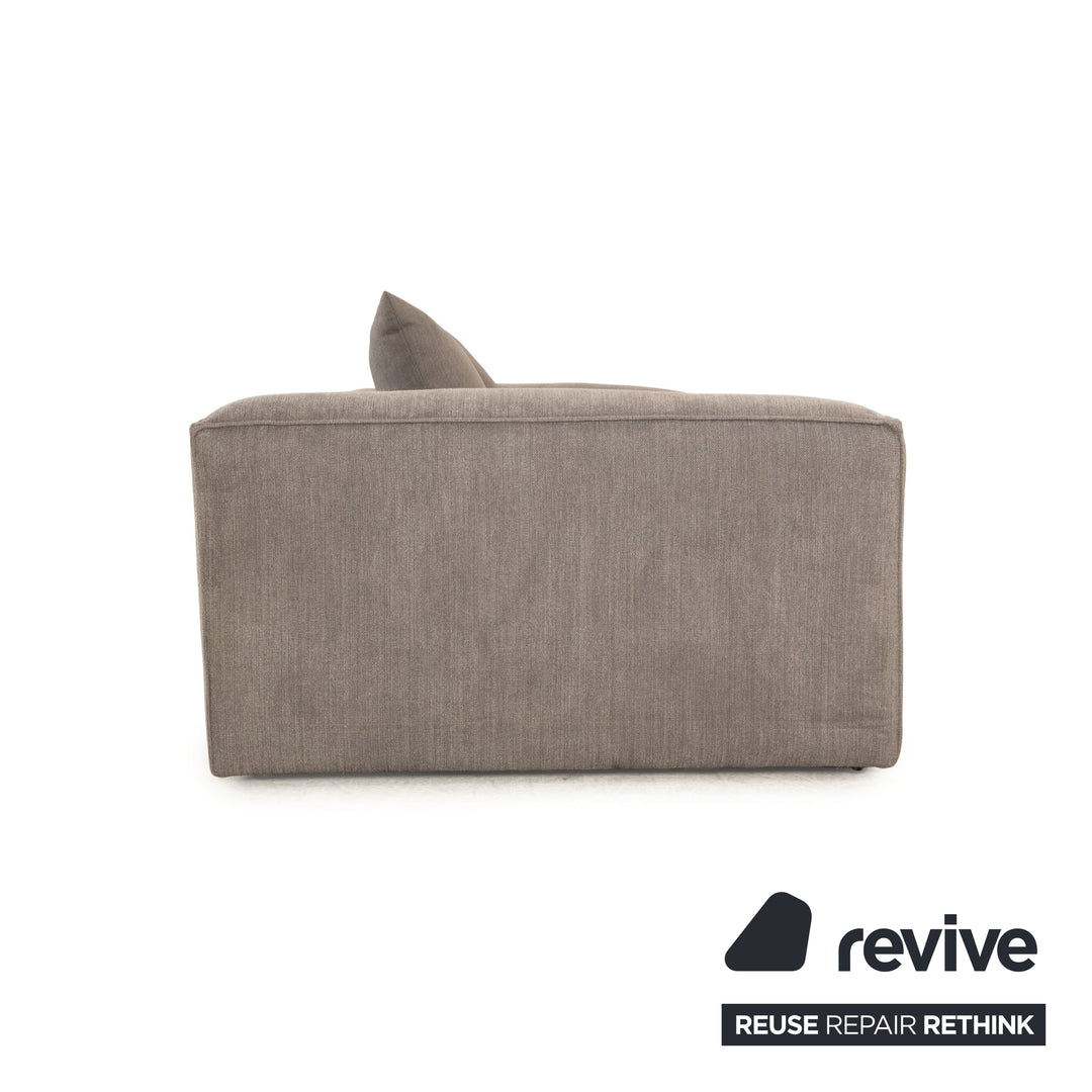 Bolia Cosima Fabric Four Seater Gray Sofa Couch