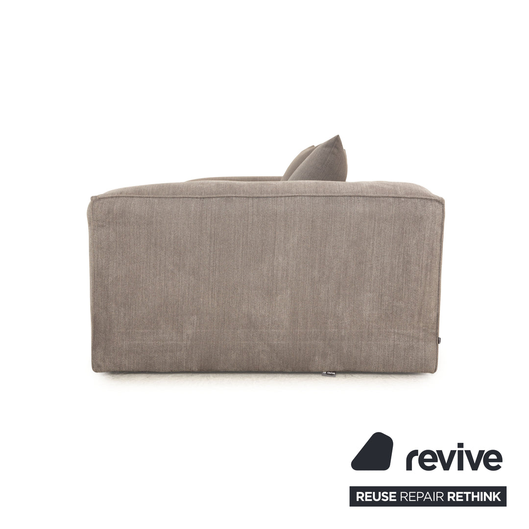 Bolia Cosima Fabric Four Seater Gray Sofa Couch
