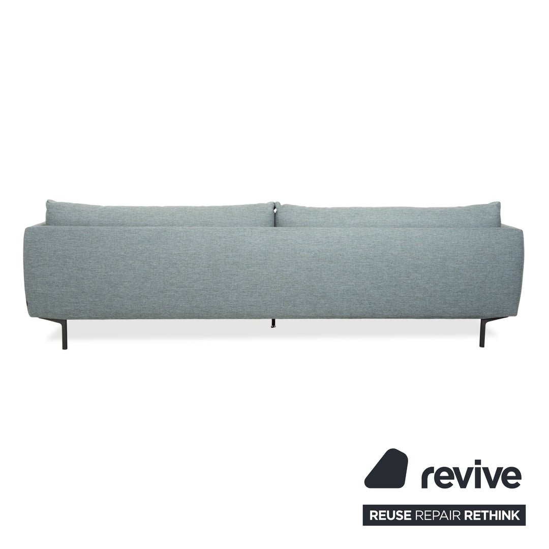 Bolia Lomi Stoff Viersitzer Grau Blau Grün Sofa Couch