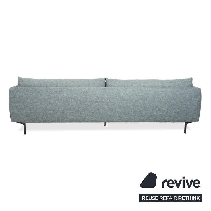 Bolia Lomi Stoff Viersitzer Grau Blau Grün Sofa Couch