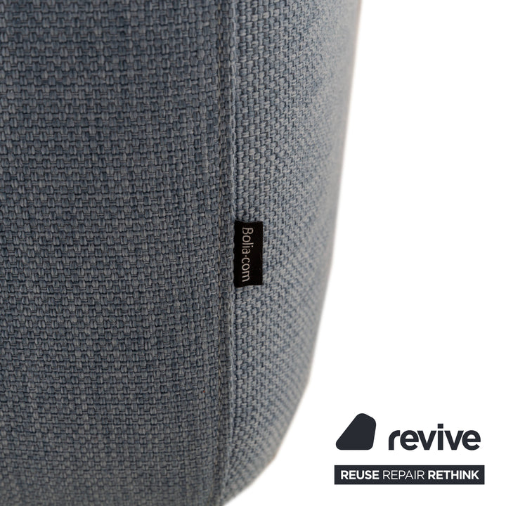 Bolia Madison Fabric Three-Seater Blue Sofa Couch