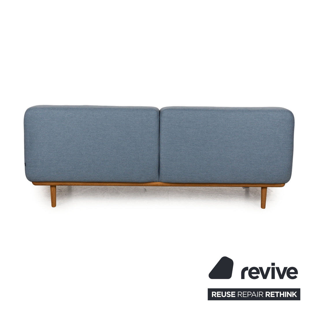 Bolia Madison Fabric Three-Seater Blue Sofa Couch