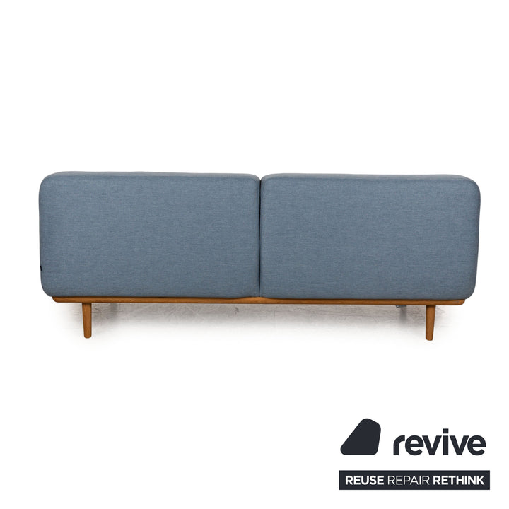 Bolia Madison Stoff Dreisitzer Blau Sofa Couch