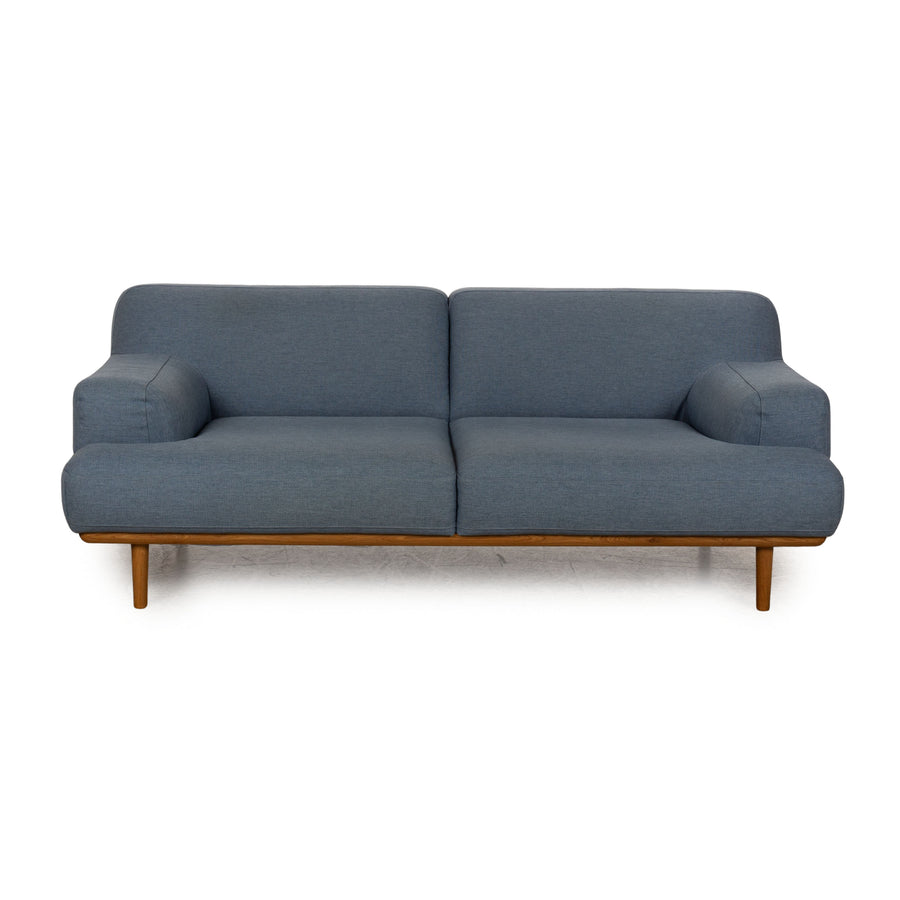 Bolia Madison Stoff Dreisitzer Blau Sofa Couch