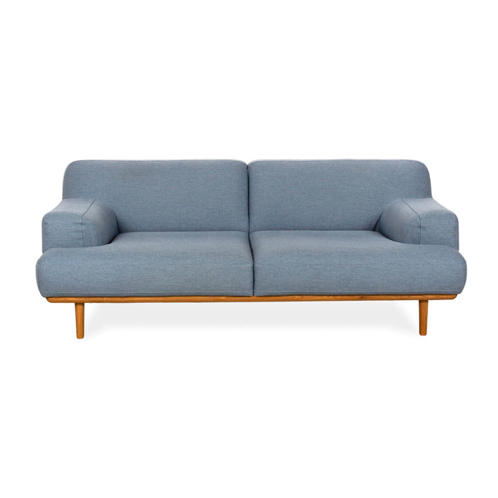 Bolia Madison Fabric Three-Seater Blue Sofa Couch