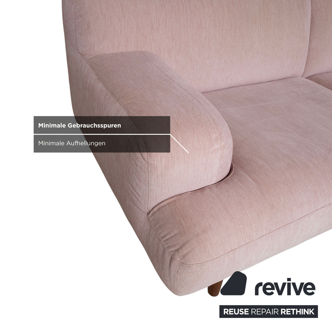 Bolia Madison Stoff Zweisitzer Pink Rosa Sofa Couch